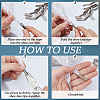 150Pcs Brass Aglets for Shoelaces KK-CY0001-14P-6