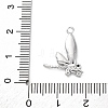 Brass Rhinestone Pendants KK-E793-09P-3