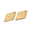 Brass Connector Charms KK-WH0062-25C-1