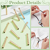 20Pcs Alloy Cord Ends FIND-NB0005-35G-4