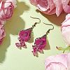 Acrylic Dangle Earrings EJEW-TA00463-2