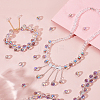 2Strands Electroplate Glass Beads Strands GLAA-GA0002-38A-4