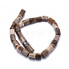 Natural Petrified Wood Beads Strands G-K293-J02-E-2