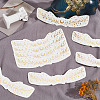 10Pcs Transfer Sticker Proof Removable Temporary Tattoos Stickers DIY-SP0003-65A-04-3