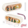 Plastic Wall-Mounted Action Figures Display Cases ODIS-WH0331-05B-1