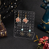 Acrylic Earring Display Stands EDIS-WH20003-03B-3