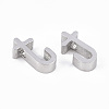 Tarnish Resistant 304 Stainless Steel Pendants STAS-T041-10-T-2