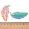 Gradient Colors Acrylic Big Pendants AC-CBAC7C8-01A-3