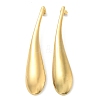 Ion Plating(IP) 304 Stainless Steel Teardrop Stud Earrings for Women EJEW-M089-07G-4