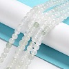 Natural Tianshan Cui Quartzite Beads Strands G-B046-01E-2