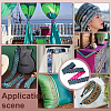 7M Polyester Jacquard Rhombus Ribbon OCOR-WH0100-06B-6