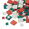 272Pcs 2 Style Square Transparent Glass Cabochons GLAA-EL0001-01C-2