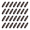 Unicraftale 50Pcs 2-Hole Wood Buttons BUTT-UN0001-28A-01-1