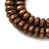 Electroplated Natural Lava Rock Beads Strands G-A256-E01-01D-2