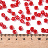 Opaque Baking Paint Glass Seed Beads SEED-T008-02K-5