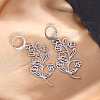 Bohemian 201 Stainless Steel Dangle Earrings FS-WGD0EC2-01-1