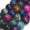 Natural Dragon Veins Agate Beads Strands GG-L001-L01-02G-2