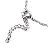 304 Stainless Steel 3 Layer Necklaces NJEW-H210-I-P-4