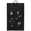 Soft Felt Wall-Mounted Earring Hanging Display Bags EDIS-WH0005-35-1