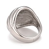 Non-Tarnish 304 Stainless Steel Textured Chunky Finger Ring RJEW-B040-04B-P-3