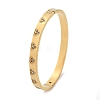 304 Stainless Steel Rhinestone Bangles for Women BJEW-Z092-15G-5