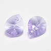 Faceted Glass Rhinestone Pendants RGLA-F053-C-371-2