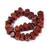 Natural Red Jasper Beads Strands G-N327-05-24-2