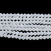 Imitation Jade Frosted Glass Bead Strands EGLA-A039-J2mm-MD05-1