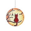 Cat in the Branch DIY Diamond Painting Pendant Decoraion Kits PW-WG1864D-01-5