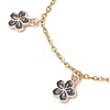 Alloy Enamel Charm Bracelets BJEW-JB13169-01-3