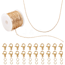 DIY Chain Necklace Bracelet Making Kit DIY-TA0004-92