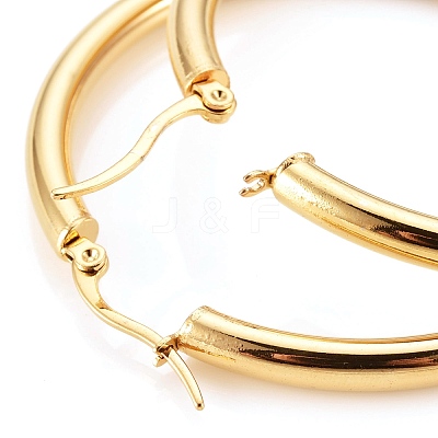 304 Stainless Steel Hoop Earrings EJEW-H358-08G-A-1