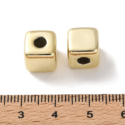 Plating Opaque Acrylic European Beads AC-CBAA26B-04A-1