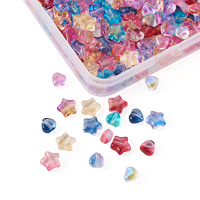Electroplate Glass Beads EGLA-CD0001-01-1