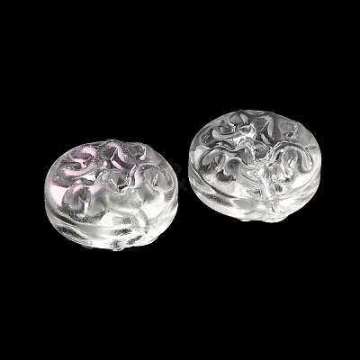 Transparent Glass Beads GLAA-D007-02E-1