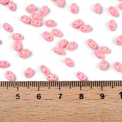 Baking Paint Glass Seed Beads SEED-T006-03O-1