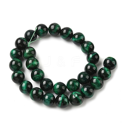 Natural Tiger Eye Beads Strands G-G448-14mm-18A-1