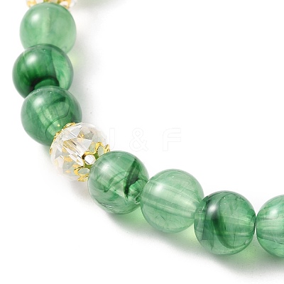 Multi-layered Stretch Beaded Bracelets Sets BJEW-JB05755-03-1