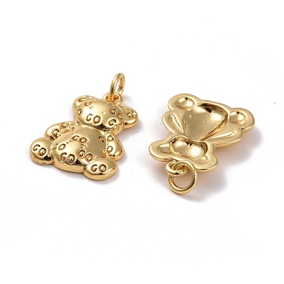 Brass Pendants KK-K258-16G-RS-1