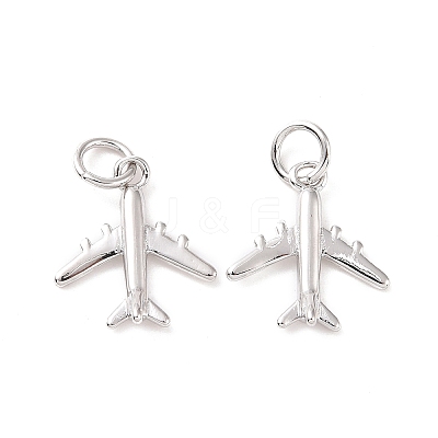 Rack Plating Brass Charms ZIRC-C042-09P-1