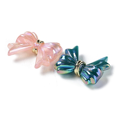 Iridescent Acrylic Beads MACR-C029-02-1