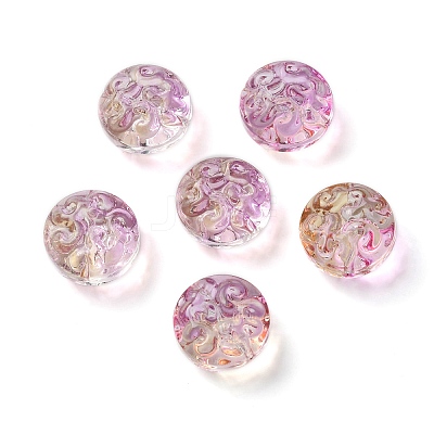 Transparent Glass Beads GLAA-D007-02C-1