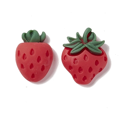 Spray Painted Resin Decoden Cabochons RESI-G031-16-1