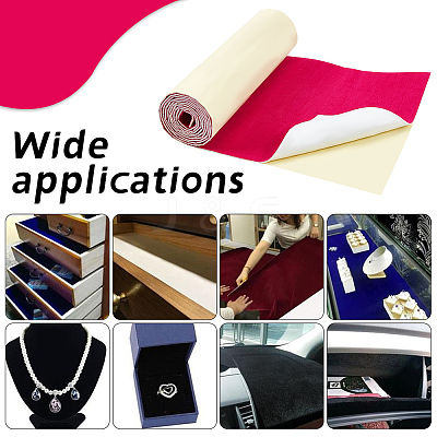 Velvet Fabric DIY-WH0390-03-1