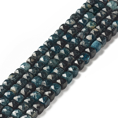 Natural Blue Tourmaline Beads Strands G-G989-B04-1