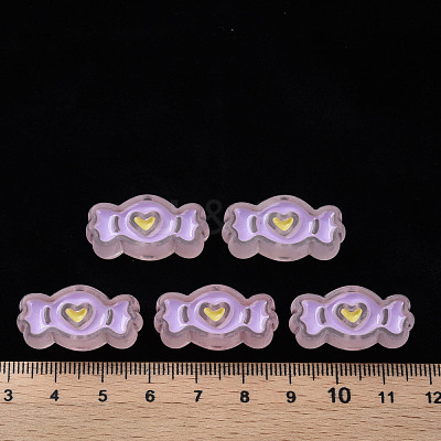 Transparent Acrylic Beads MACR-S374-05B-06-1