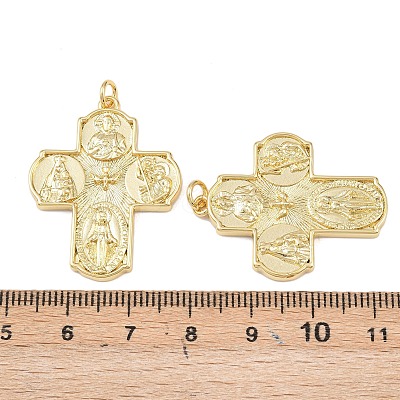 Brass Pendants KK-P339-01D-G-1