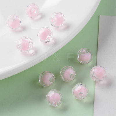 Transparent Acrylic Beads TACR-S152-04A-SS2112-1