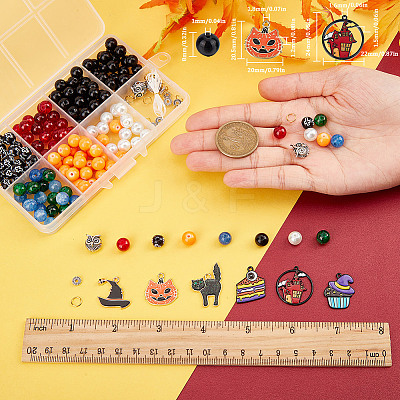 Halloween Bracelets Making Kit DIY-SC0021-91-1