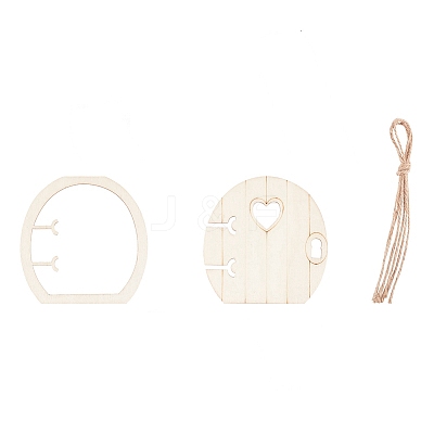 Natural Wood Cabochons LS-WOOD-WH0115-15-1